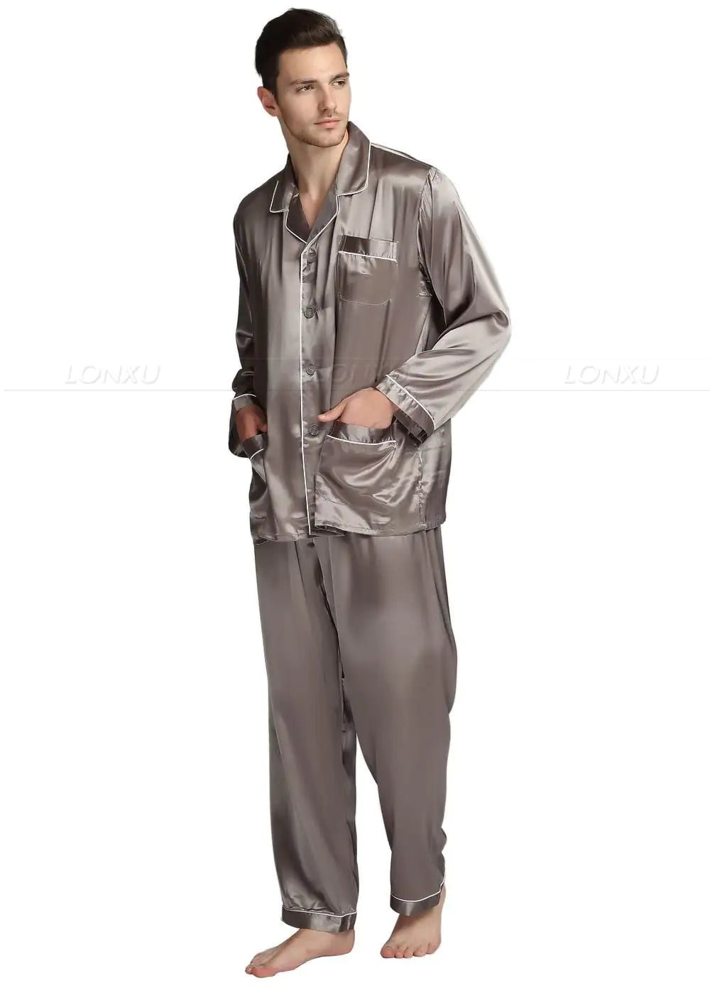 Men's Sleepwear Pajamas Set - mrbonnystore - mrbonnystore - 14:193#Black;5:100014065 - #product_title# - Men's Sleepwear Pajamas Set - My Store - #store_name# - #Category# - #Product Name#