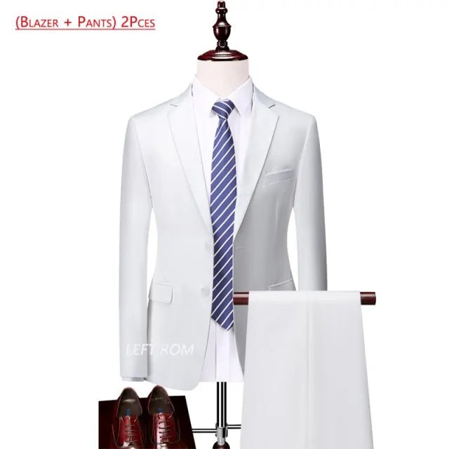 Pure Color Men's Business Suit - mrbonnystore - mrbonnystore - 650148_EEZFNJQ - #product_title# - Pure Color Men's Business Suit - #store_name# - #Category# - #Product Name#