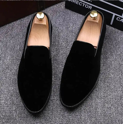 Red Bottom Suede Loafers for Men - mrbonnystore - mrbonnystore - 1005003209106483 - Green - 39 - #product_title# - Red Bottom Suede Loafers for Men - My Store - #store_name# - #Category# - #Product Name#