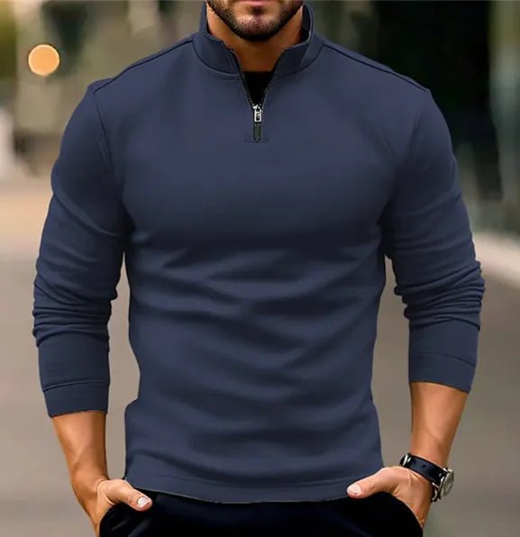 Long - sleeve Zipper Men's Sports Polo Shirt - mrbonnystore - My Store - H27R8TA8A - #product_title# - Long - sleeve Zipper Men's Sports Polo Shirt - My Store - #store_name# - #Category# - #Product Name#