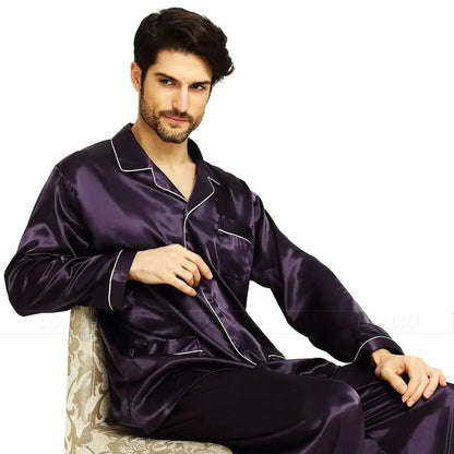 Men's Sleepwear Pajamas Set - mrbonnystore - mrbonnystore - 14:193#Black;5:4183 - #product_title# - Men's Sleepwear Pajamas Set - My Store - #store_name# - #Category# - #Product Name#