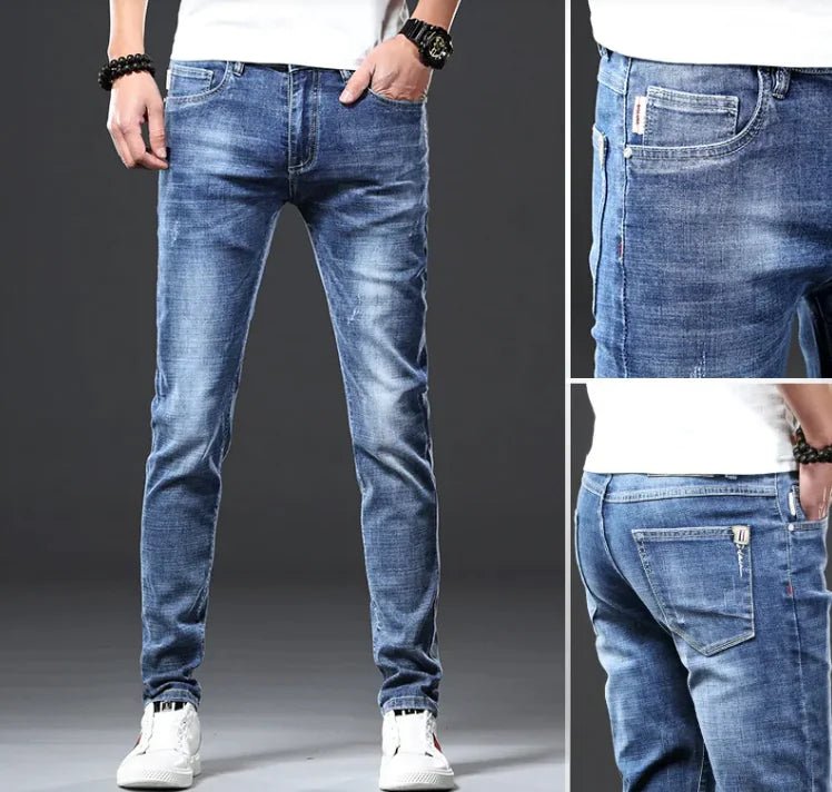 Men's Slim - Fit Casual Jeans - mrbonnystore - mrbonnystore - 0RTRENQ0P - #product_title# - Men's Slim - Fit Casual Jeans - My Store - #store_name# - #Category# - #Product Name#