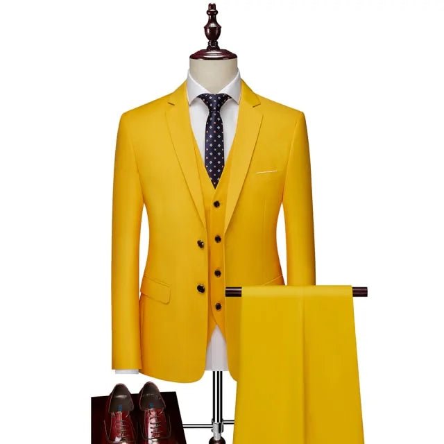 Pure Color Men's Business Suit - mrbonnystore - mrbonnystore - 650148_EEZFNJQ - #product_title# - Pure Color Men's Business Suit - #store_name# - #Category# - #Product Name#