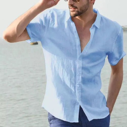 Summer Short - Sleeved Men's Shirts - mrbonnystore - mrbonnystore - 5971ZLGCI - #product_title# - Summer Short - Sleeved Men's Shirts - My Store - #store_name# - #Category# - #Product Name#