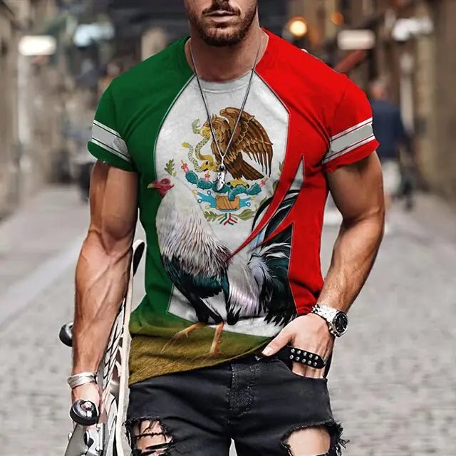 Summer Tees Mexico Rooster Fight Champion - mrbonnystore - mrbonnystore - 1158235_REPB4G6 - #product_title# - Summer Tees Mexico Rooster Fight Champion - #store_name# - #Category# - #Product Name#