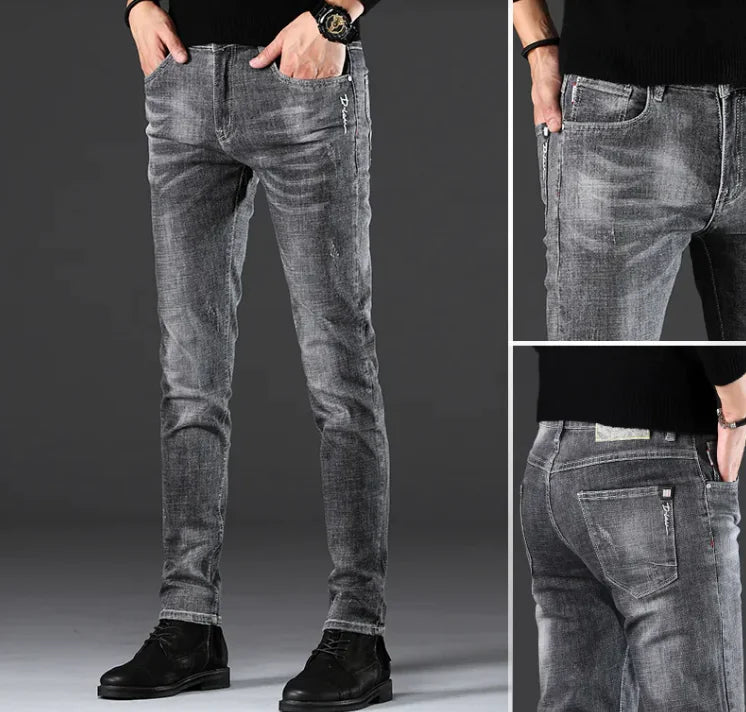 Men's Slim - Fit Casual Jeans - mrbonnystore - mrbonnystore - PAI2A3SIN - #product_title# - Men's Slim - Fit Casual Jeans - My Store - #store_name# - #Category# - #Product Name#