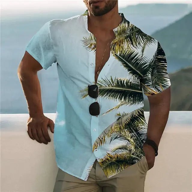 Summer Hawaiian Floral Shirts For Men - mrbonnystore - mrbonnystore - 1092696_KQU0XNI - #product_title# - Summer Hawaiian Floral Shirts For Men - #store_name# - #Category# - #Product Name#