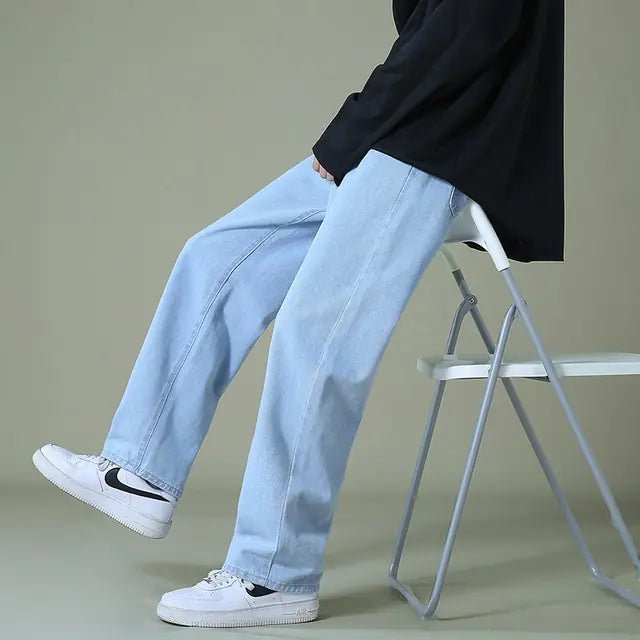 Men's Denim Wide - Leg Pants - mrbonnystore - mrbonnystore - 1173269_OMDAWBU - #product_title# - Men's Denim Wide - Leg Pants - My Store - #store_name# - #Category# - #Product Name#