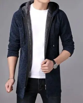 Men's Casual Knitted Fleece Cardigan Sweater - mrbonnystore - mrbonnystore - ZER8Q4RAO - #product_title# - Men's Casual Knitted Fleece Cardigan Sweater - My Store - #store_name# - #Category# - #Product Name#