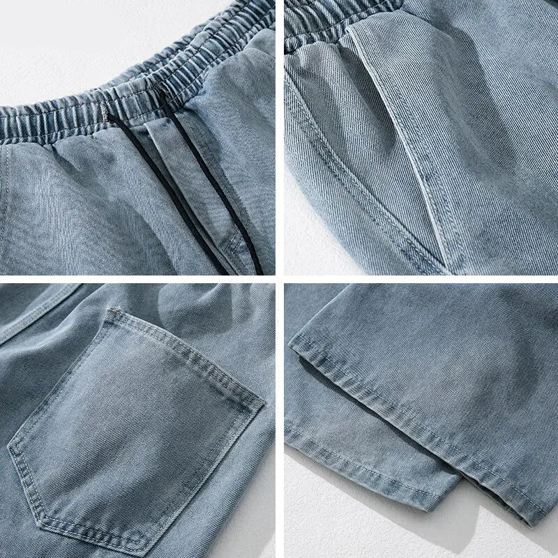 Men's Vintage Street Clothing Denim Shorts - mrbonnystore - mrbonnystore - 1161512_EPCHOZD - #product_title# - Men's Vintage Street Clothing Denim Shorts - My Store - #store_name# - #Category# - #Product Name#