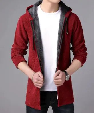 Men's Casual Knitted Fleece Cardigan Sweater - mrbonnystore - mrbonnystore - J05ITXH78 - #product_title# - Men's Casual Knitted Fleece Cardigan Sweater - My Store - #store_name# - #Category# - #Product Name#