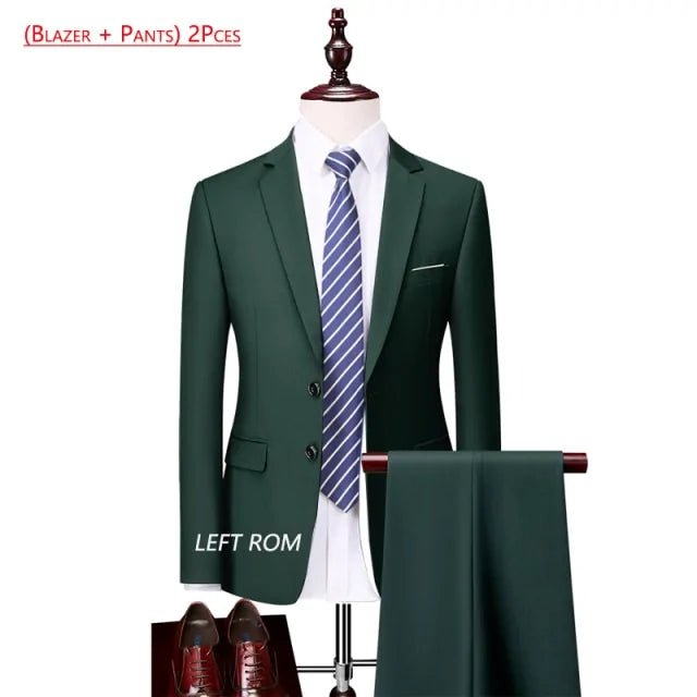 Pure Color Men's Business Suit - mrbonnystore - mrbonnystore - 650148_EEZFNJQ - #product_title# - Pure Color Men's Business Suit - #store_name# - #Category# - #Product Name#