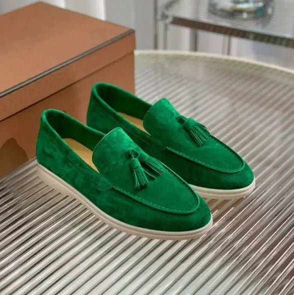 Suede Tassel Loafers - mrbonnystore - mrbonnystore - MK13X72XB - #product_title# - Suede Tassel Loafers - #store_name# - #Category# - #Product Name#