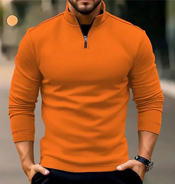 Long - sleeve Zipper Men's Sports Polo Shirt - mrbonnystore - My Store - UBEJ2S4O8 - #product_title# - Long - sleeve Zipper Men's Sports Polo Shirt - My Store - #store_name# - #Category# - #Product Name#