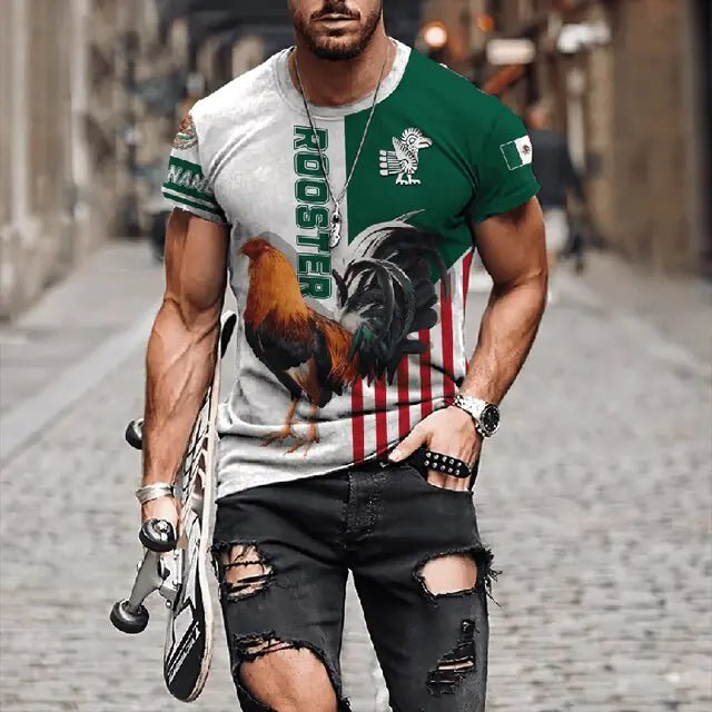 Summer Tees Mexico Rooster Fight Champion - mrbonnystore - mrbonnystore - 1158235_P8EVET4 - #product_title# - Summer Tees Mexico Rooster Fight Champion - #store_name# - #Category# - #Product Name#