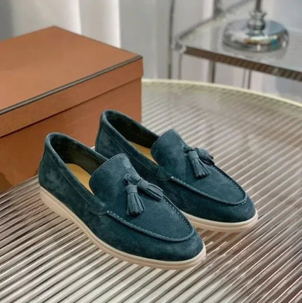 Suede Tassel Loafers - mrbonnystore - mrbonnystore - WRC6KM5J0 - #product_title# - Suede Tassel Loafers - #store_name# - #Category# - #Product Name#