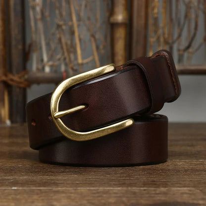 Retro Copper Buckle Men's Belt - mrbonnystore - mrbonnystore - 7YUNAWFTD - #product_title# - Retro Copper Buckle Men's Belt - My Store - #store_name# - #Category# - #Product Name#