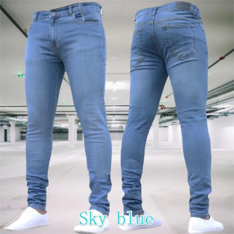 Men's Pants Retro Stretch Jeans - mrbonnystore - mrbonnystore - 724746_MQV9XMF - #product_title# - Men's Pants Retro Stretch Jeans - My Store - #store_name# - #Category# - #Product Name#