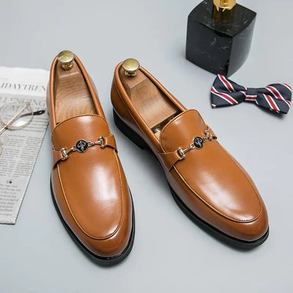 Men's Classic Metal Chain Loafers - mrbonnystore - mrbonnystore - 930874_2JQCBBB - #product_title# - Men's Classic Metal Chain Loafers - My Store - #store_name# - #Category# - #Product Name#