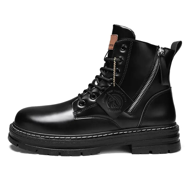 High Top Boots Men's Leather Shoes - mrbonnystore - My Store - 805216_AZHXMS7 - #product_title# - High Top Boots Men's Leather Shoes - My Store - #store_name# - #Category# - #Product Name#