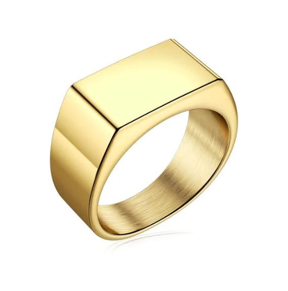 Men's Square Charm Ring - mrbonnystore - mrbonnystore - 678265_YNLVQ0T - #product_title# - Men's Square Charm Ring - #store_name# - #Category# - #Product Name#