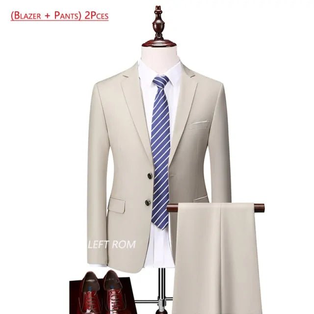 Pure Color Men's Business Suit - mrbonnystore - mrbonnystore - 650148_VETL5PH - #product_title# - Pure Color Men's Business Suit - #store_name# - #Category# - #Product Name#