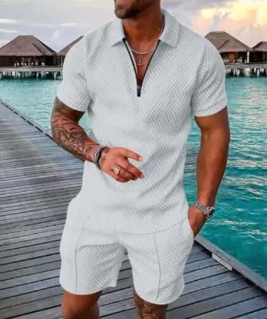 Men's Casual Short Sleeve Lapel Shirt And Shorts Set - mrbonnystore - mrbonnystore - SSWDKUEO1 - #product_title# - Men's Casual Short Sleeve Lapel Shirt And Shorts Set - My Store - #store_name# - #Category# - #Product Name#