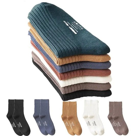 Men's Cotton Crew Socks (5PCs) - mrbonnystore - mrbonnystore - 30_38692 - #product_title# - Men's Cotton Crew Socks (5PCs) - My Store - #store_name# - #Category# - #Product Name#