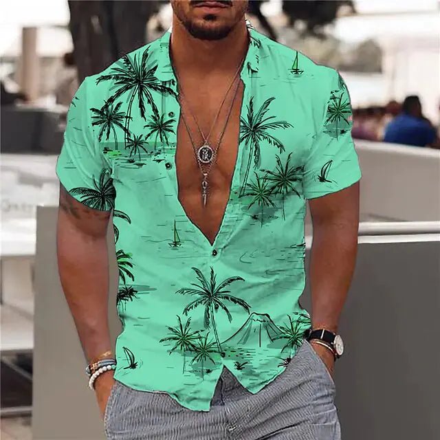 Summer Hawaiian Floral Shirts For Men - mrbonnystore - mrbonnystore - 1092696_3OH6CNO - #product_title# - Summer Hawaiian Floral Shirts For Men - #store_name# - #Category# - #Product Name#