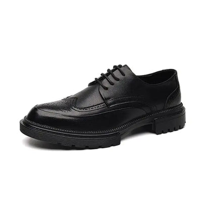 Men's Casual Brogue Platform Leather Shoes - mrbonnystore - mrbonnystore - 1GCYEZD - #product_title# - Men's Casual Brogue Platform Leather Shoes - My Store - #store_name# - #Category# - #Product Name#