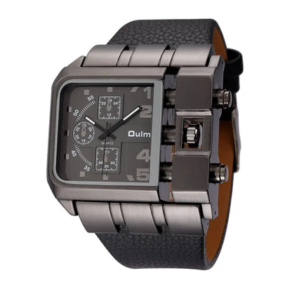 Casual Square Wristwatch (water-resistant)