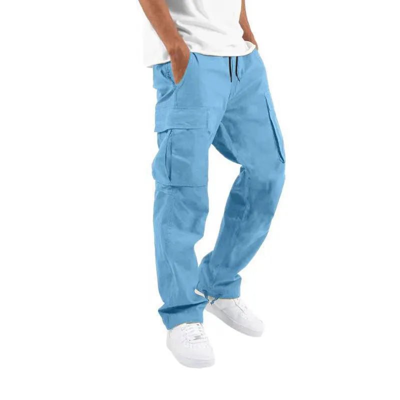 Men's Drawstring Cargo Pants - mrbonnystore - mrbonnystore - B14CKYJ4L - #product_title# - Men's Drawstring Cargo Pants - #store_name# - #Category# - #Product Name#