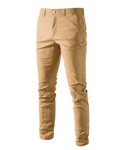 Solid Color Slim Fit Men's Pants - mrbonnystore - mrbonnystore - 1204535_wxh001.01 - #product_title# - Solid Color Slim Fit Men's Pants - #store_name# - #Category# - #Product Name#