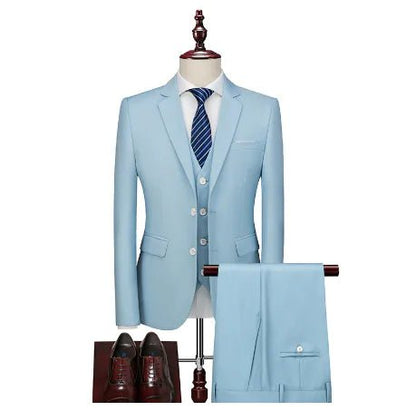 Pure Color Men's Business Suit - mrbonnystore - mrbonnystore - 650148_EEZFNJQ - #product_title# - Pure Color Men's Business Suit - #store_name# - #Category# - #Product Name#