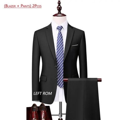 Pure Color Men's Business Suit - mrbonnystore - mrbonnystore - 650148_ZFOHP2F - #product_title# - Pure Color Men's Business Suit - #store_name# - #Category# - #Product Name#