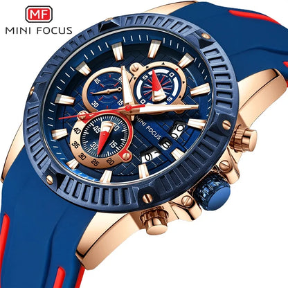 Luxurious Sport Wristwatch (water resistance)