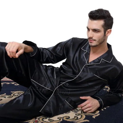 Men's Sleepwear Pajamas Set - mrbonnystore - mrbonnystore - 14:173#Navy Blue;5:361385 - #product_title# - Men's Sleepwear Pajamas Set - My Store - #store_name# - #Category# - #Product Name#