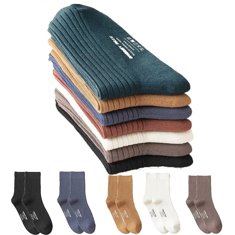 Men's Cotton Crew Socks (5PCs) - mrbonnystore - mrbonnystore - 16_38692 - #product_title# - Men's Cotton Crew Socks (5PCs) - My Store - #store_name# - #Category# - #Product Name#