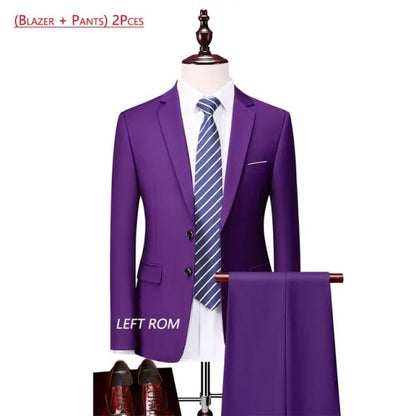 Pure Color Men's Business Suit - mrbonnystore - mrbonnystore - 650148_VETL5PH - #product_title# - Pure Color Men's Business Suit - #store_name# - #Category# - #Product Name#