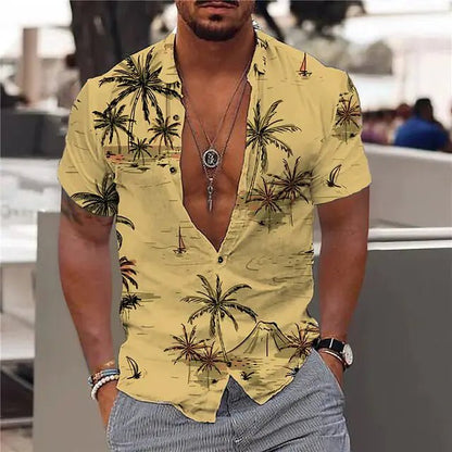 Summer Hawaiian Floral Shirts For Men - mrbonnystore - mrbonnystore - 1092696_PIICY1N - #product_title# - Summer Hawaiian Floral Shirts For Men - #store_name# - #Category# - #Product Name#