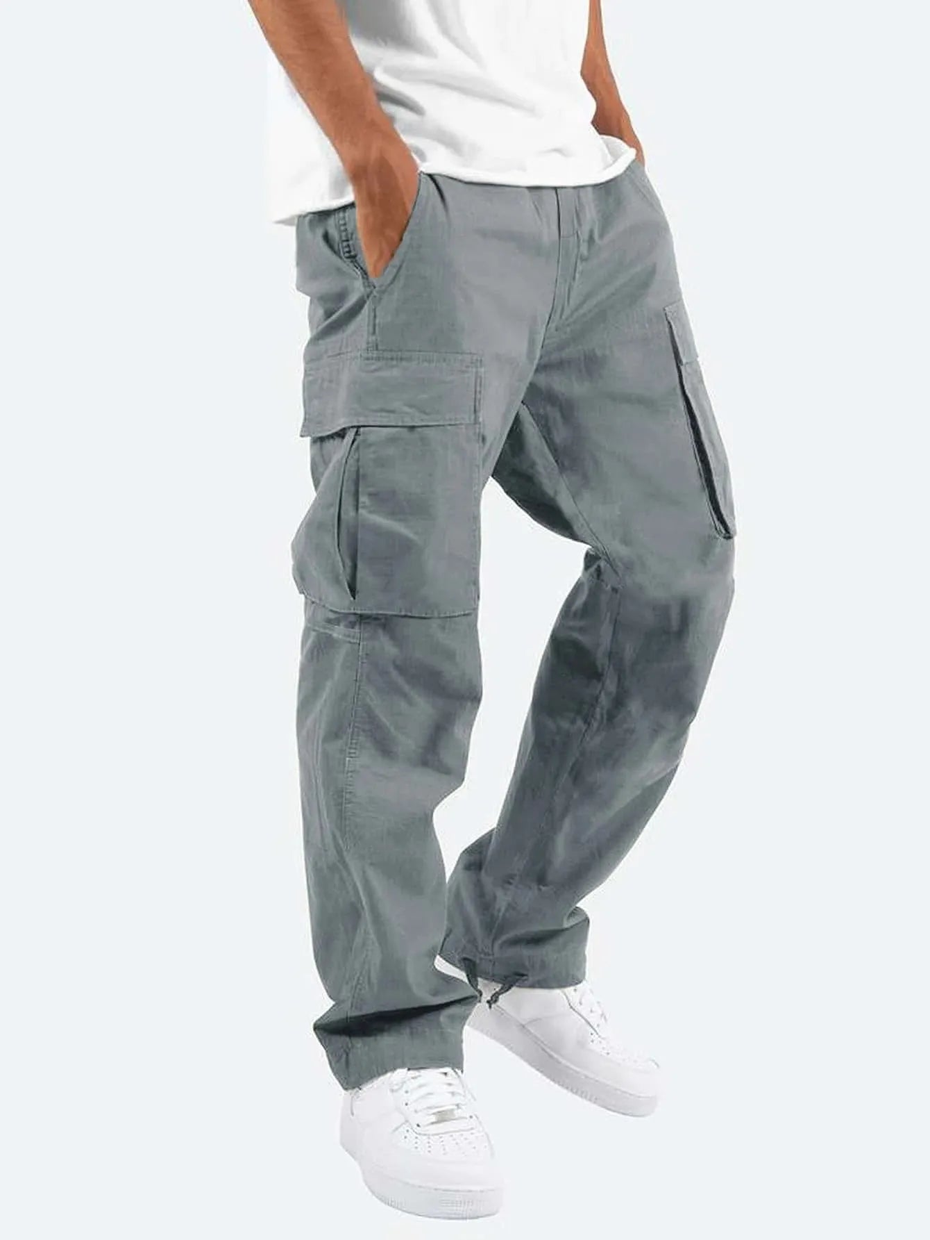 Men's Drawstring Cargo Pants - mrbonnystore - mrbonnystore - 32OJ70GWA - #product_title# - Men's Drawstring Cargo Pants - #store_name# - #Category# - #Product Name#