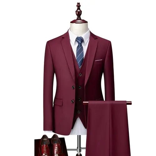 Pure Color Men's Business Suit - mrbonnystore - mrbonnystore - 650148_CMEU8W8 - #product_title# - Pure Color Men's Business Suit - #store_name# - #Category# - #Product Name#