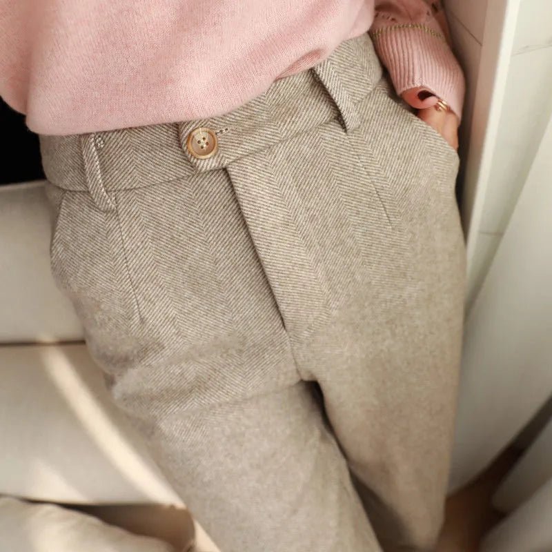 High Waist Slim Feet Suit Pants Loose Casual - mrbonnystore - mrbonnystore - 5K9NZSFL1 - #product_title# - High Waist Slim Feet Suit Pants Loose Casual - My Store - #store_name# - #Category# - #Product Name#