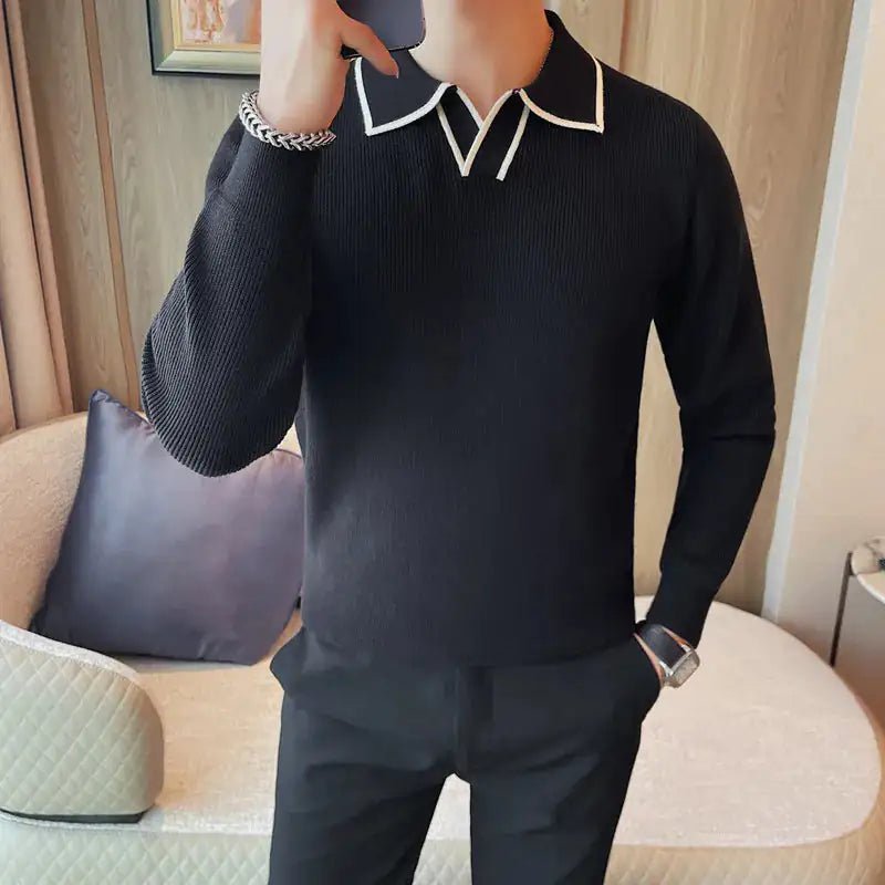 Autumn Winter British Style Sweater - mrbonnystore - mrbonnystore - 14:193;5:361386#Asia M(165cm - 50kg) - #product_title# - Autumn Winter British Style Sweater - My Store - #store_name# - #Category# - #Product Name#