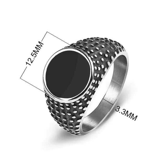 Men's Square Charm Ring - mrbonnystore - mrbonnystore - 678265_IICCXWO - #product_title# - Men's Square Charm Ring - #store_name# - #Category# - #Product Name#