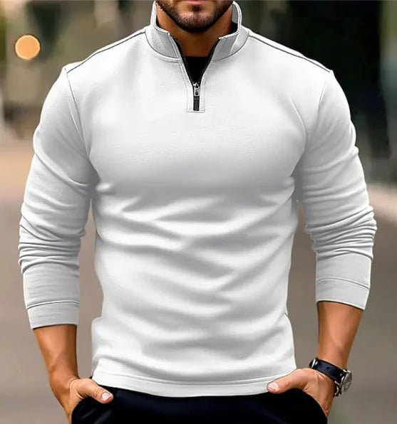 Long - sleeve Zipper Men's Sports Polo Shirt - mrbonnystore - My Store - JNSZZYT9S - #product_title# - Long - sleeve Zipper Men's Sports Polo Shirt - My Store - #store_name# - #Category# - #Product Name#