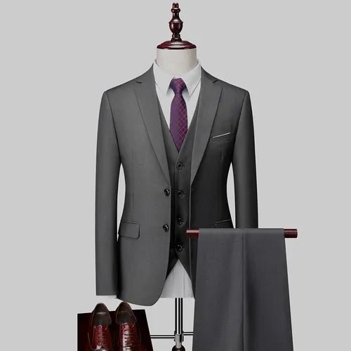 Pure Color Men's Business Suit - mrbonnystore - mrbonnystore - 650148_3IDCILA - #product_title# - Pure Color Men's Business Suit - #store_name# - #Category# - #Product Name#