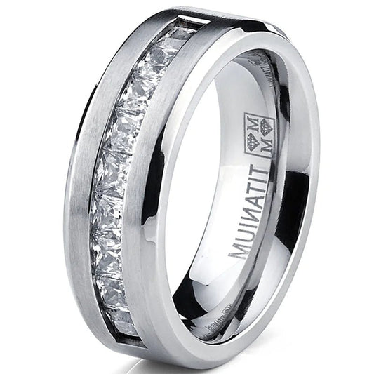 Men's Luxury Diamond Wedding Ring - mrbonnystore - mrbonnystore - 2V5PQ26 - #product_title# - Men's Luxury Diamond Wedding Ring - My Store - #store_name# - #Category# - #Product Name#