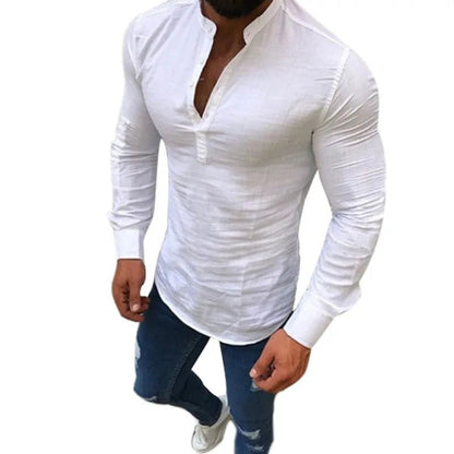 Men's Slim Fit Linen shirts - mrbonnystore - mrbonnystore - 462687_PS0QOOP - #product_title# - Men's Slim Fit Linen shirts - My Store - #store_name# - #Category# - #Product Name#