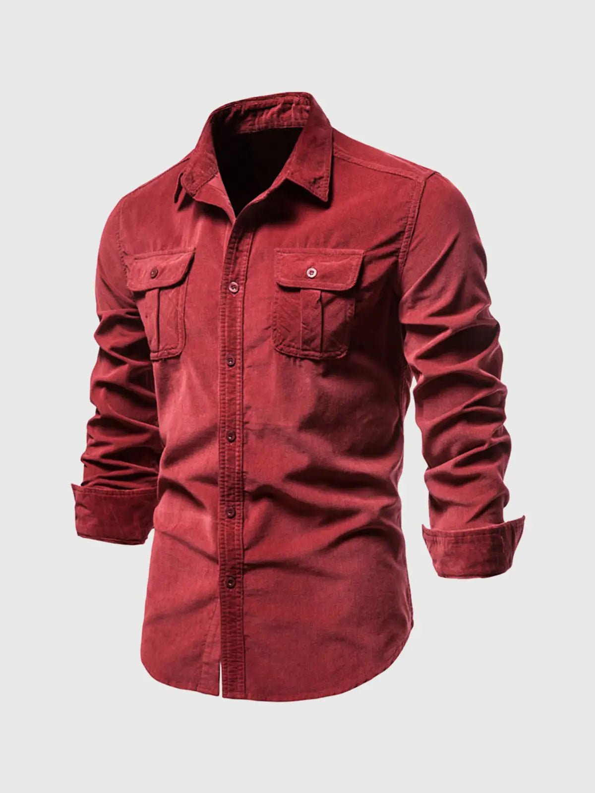 Button Up Corduroy Long Sleeve Shirt - mrbonnystore - mrbonnystore - 2022071100328 - #product_title# - Button Up Corduroy Long Sleeve Shirt - My Store - #store_name# - #Category# - #Product Name#